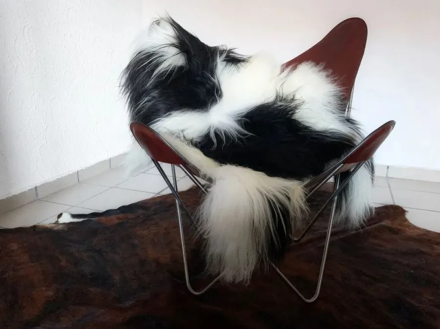 obrazek 1 Dywan skórzany do nowoczesnych wnętrz
