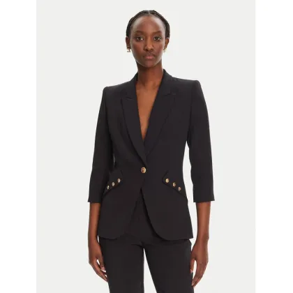 Zdjęcie Elisabetta Franchi Marynarka GI-164-52E2-V640 Czarny Regular Fit