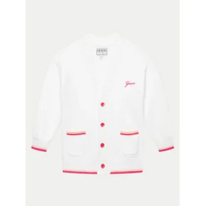 Zdjęcie Guess Kardigan J4YR04 Z3GS0 Biały Relaxed Fit