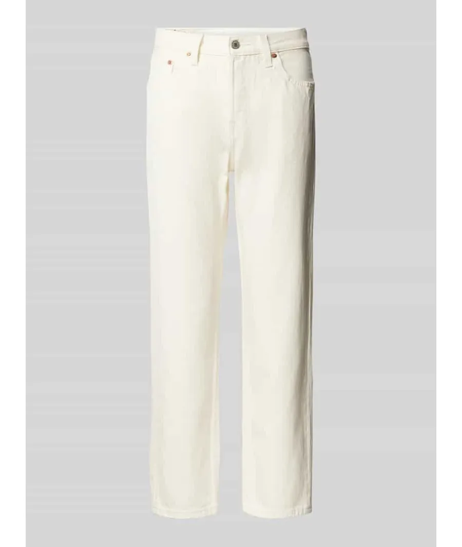 obrazek 1 Levi's® Jeansy 501® 36200-0319 Écru Cropped Fit