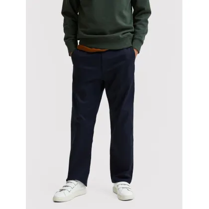 Zdjęcie Selected Homme Chinosy Salford 16080159 Granatowy Loose Fit