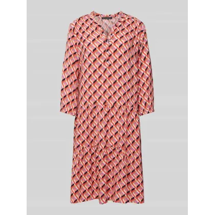 Zdjęcie Sukienka o długości do kolan z graficznym wzorem