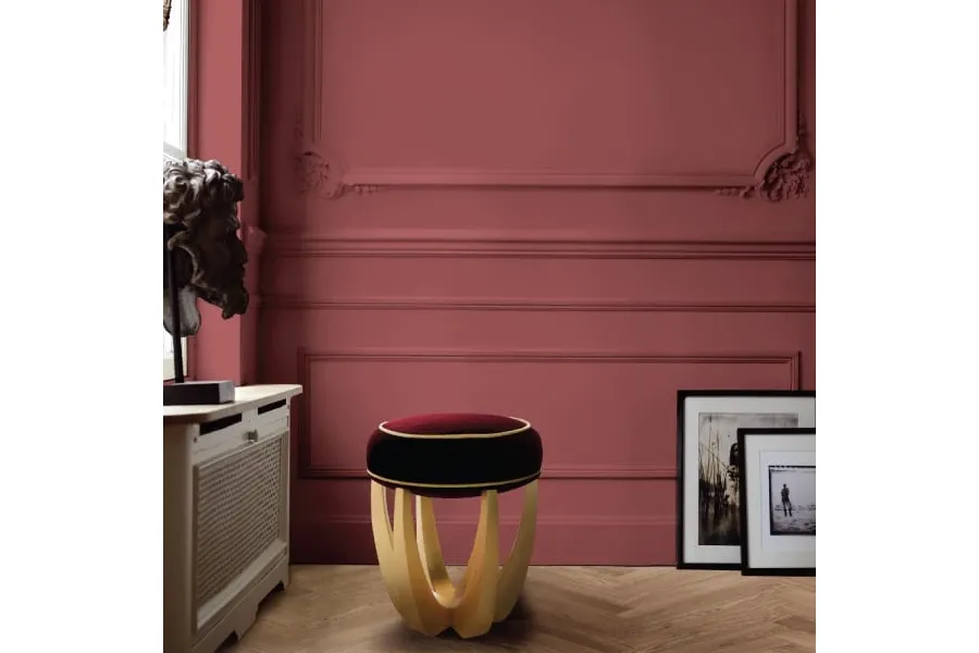 picture 2 Stool made of cotton velvet for luxurious Ottiu interiors