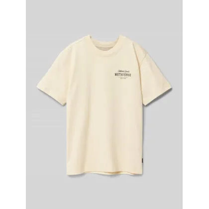Zdjęcie T-shirt z nadrukiem z logo i napisem model ‘Mezzo’