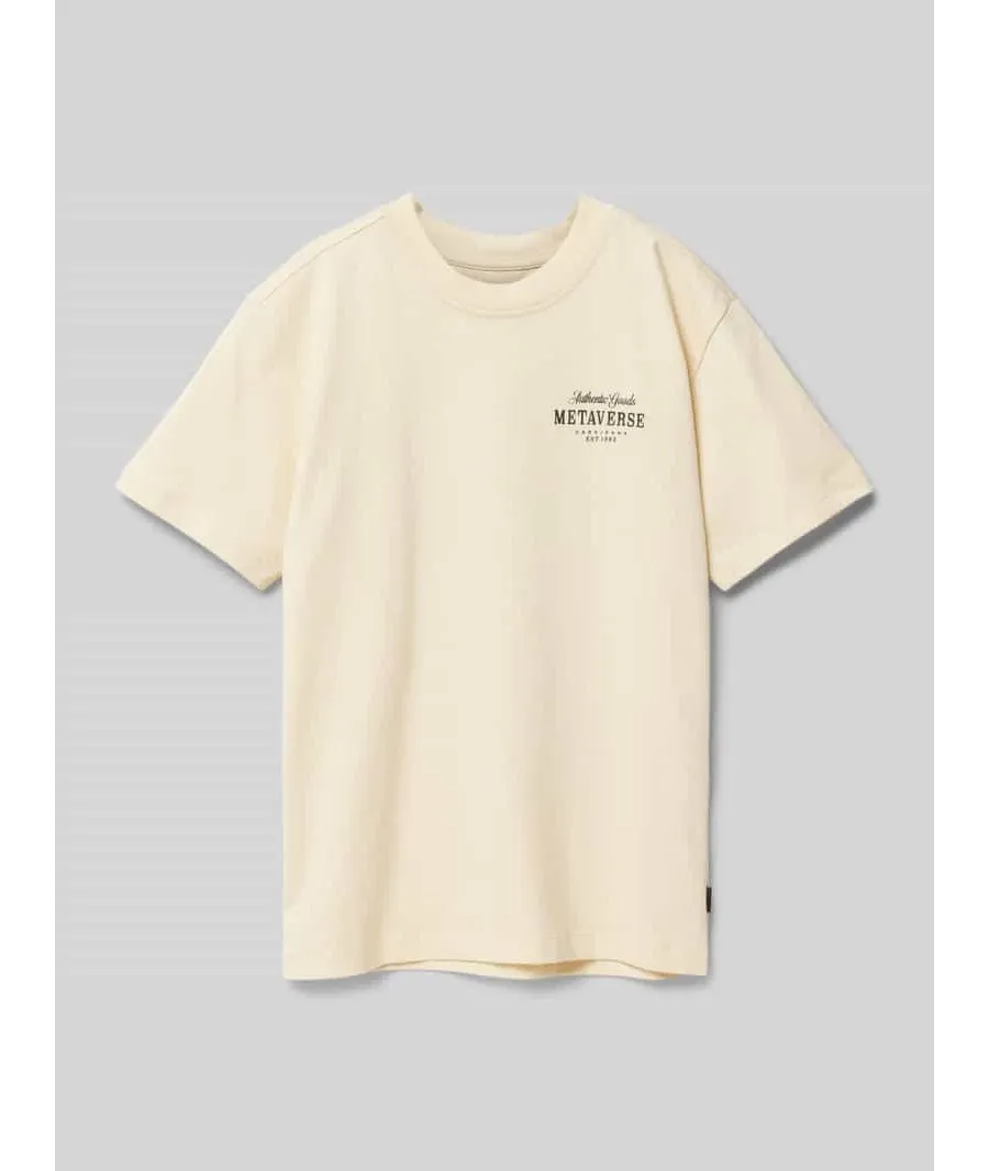 obrazek 1 T-shirt z nadrukiem z logo i napisem model ‘Mezzo’