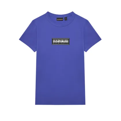 Zdjęcie Napapijri T-Shirt S-Chamois NP0A4HYL D Niebieski Regular Fit