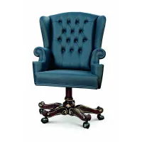 Zdjęcie Piękny włoski obrotowy fotel do salonu lub gabinetu