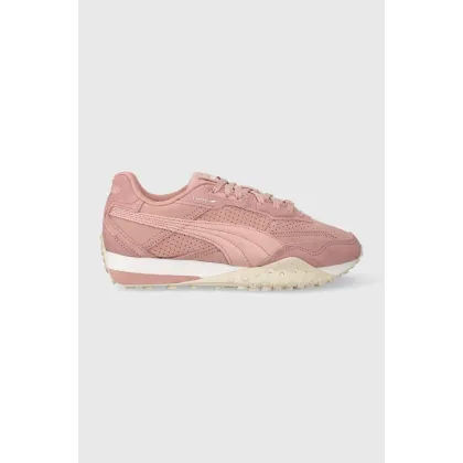 Zdjęcie Puma sneakersy zamszowe kolor różowy