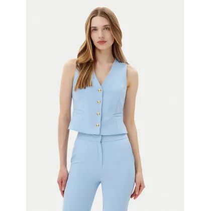 Zdjęcie Maryley Kamizelka 25EB128/43MA Błękitny Regular Fit
