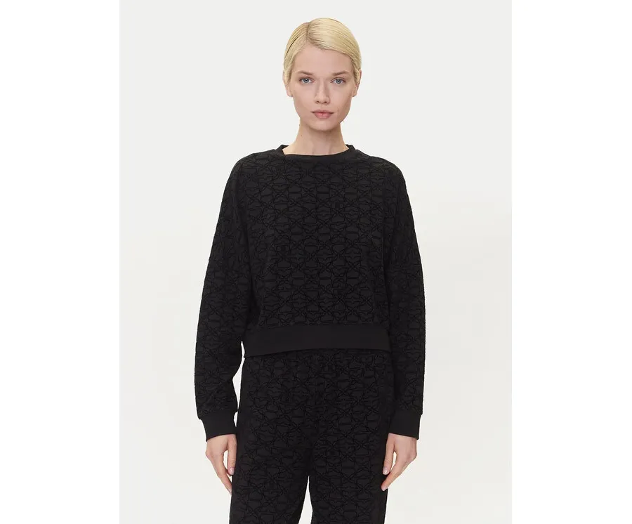 obrazek 1 HUGO Bluza 50545210 Czarny Regular Fit