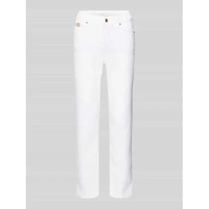 Zdjęcie Jeansy o kroju slim fit z aplikacją z logo model ‘PIPER’