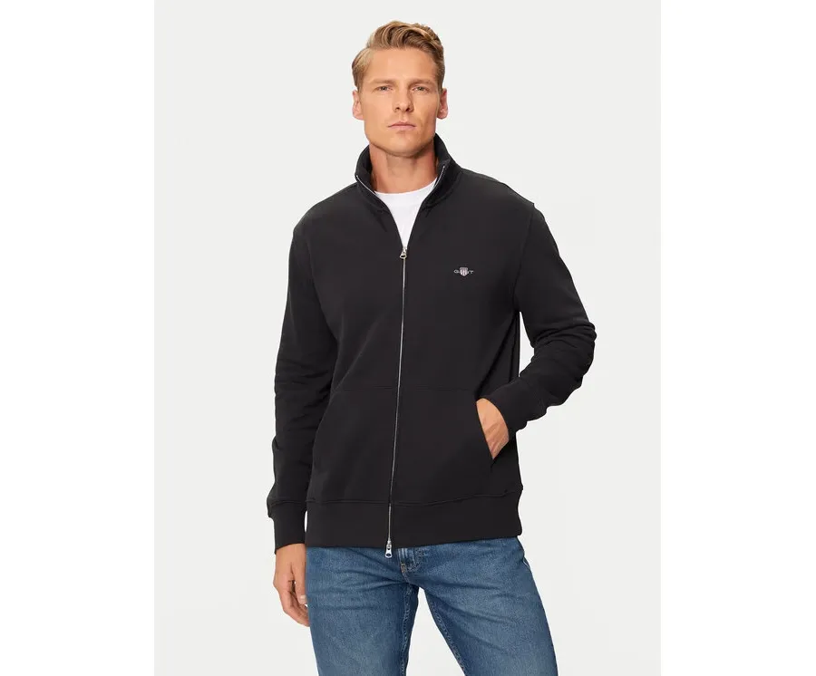 obrazek 1 Gant Bluza Shield 2008006 Czarny Regular Fit