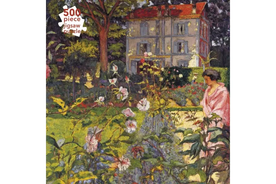 obrazek 1 Puzzle dla dorosłych Edouard Vuillard: Ogród w Vaucresson, 1920 - Flame Tree Publishing