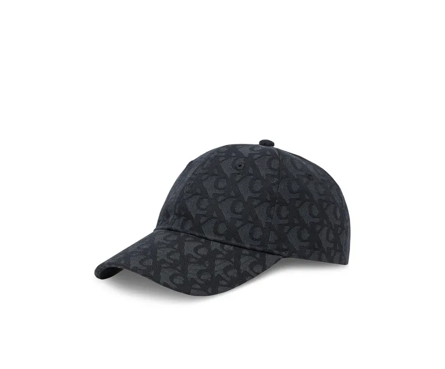obrazek 1 Calvin Klein Czapka z daszkiem Aop 6 Panel Baseball Cap LV04K5058G Czarny