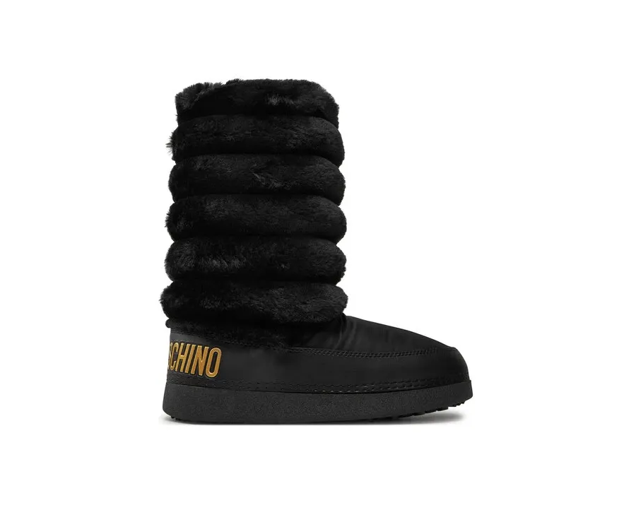 obrazek 1 LOVE MOSCHINO Śniegowce JA24312G0LISH000 Czarny