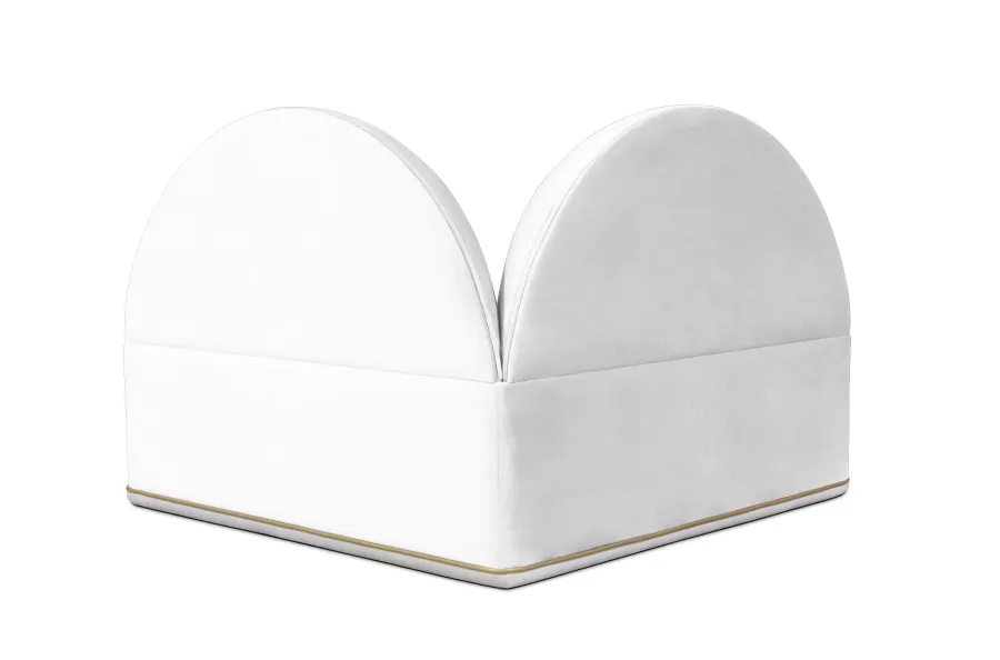 obrazek 4 Biała prestiżowa sofa dla dziecka