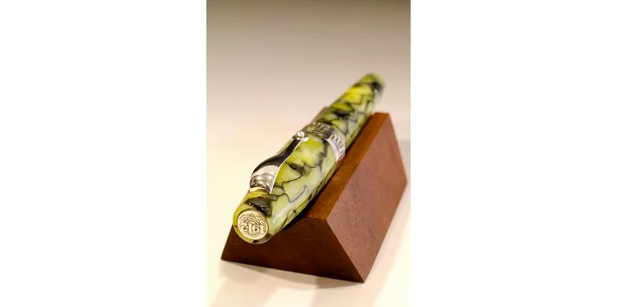obrazek 1 Green Marbled Extra 1930 Pióro Wieczne Montegrappa
