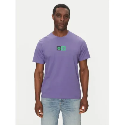 Zdjęcie Element T-Shirt ELYZT00492 Fioletowy Regular Fit