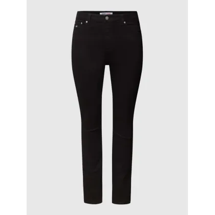 Zdjęcie Jeansy PLUS SIZE z naszywką z logo model ‘MELANY’
