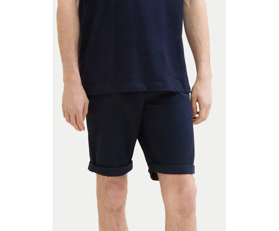 obrazek 1 Tom Tailor Szorty materiałowe 1040227 Granatowy Slim Fit