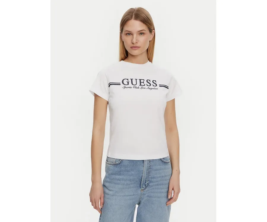 obrazek 1 Guess T-Shirt V5GI03 I3Z14 Biały Regular Fit