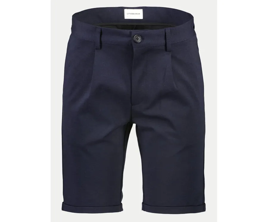 obrazek 1 Lindbergh Szorty materiałowe 30-501024 Granatowy Regular Fit