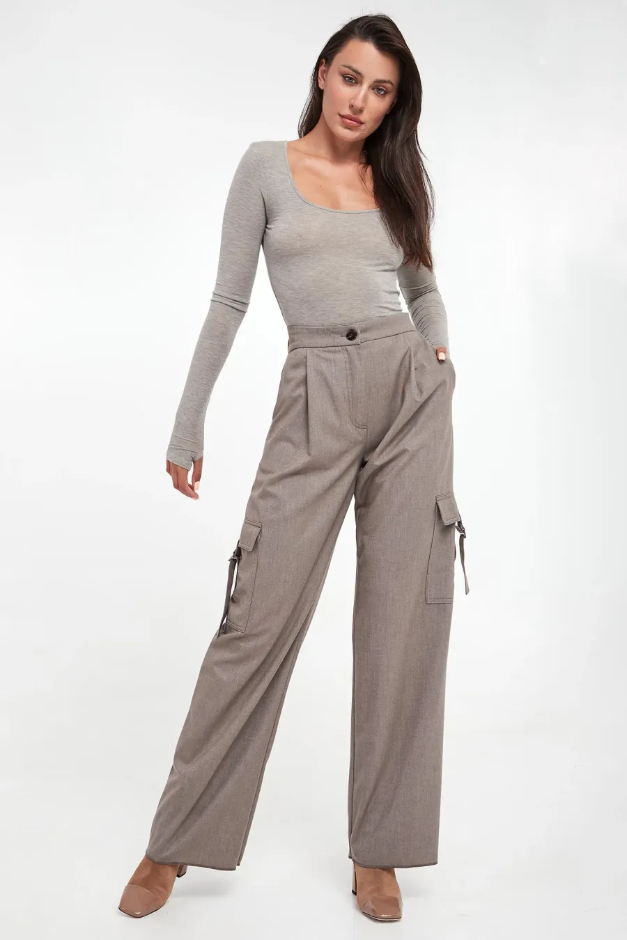 obrazek 1 Spodnie damskie cargo Angel MARELLA SPORT Marella