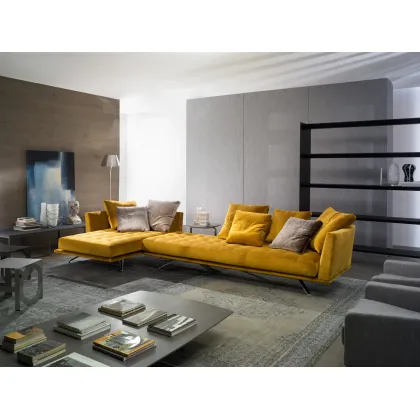 Zdjęcie Duża, praktyczna kanapa do nowoczesnego, eleganckiego salonu - Casadesus