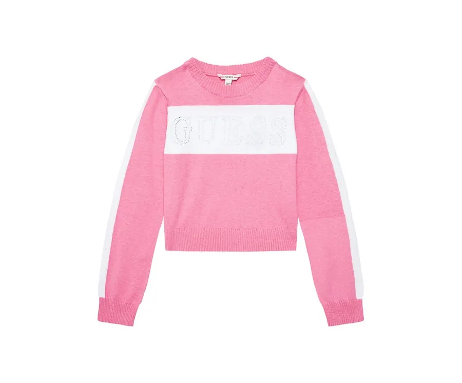 obrazek 1 Guess Sweter J5YR00 Z3GW0 Różowy Regular Fit