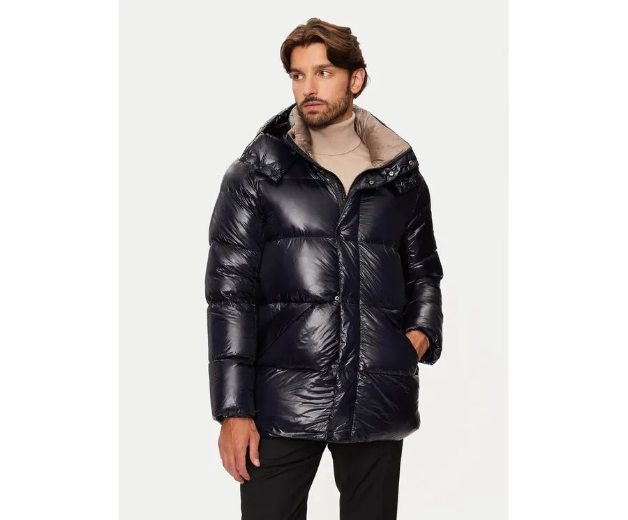 obrazek 1 Hetregó Kurtka puchowa Justin 8N562 Granatowy Regular Fit