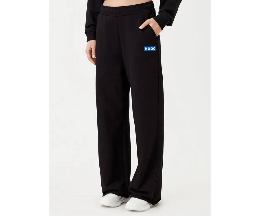 obrazek 1 HUGO Spodnie dresowe 50522435 Czarny Relaxed Fit