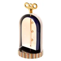 Picture An avant-garde lamp made of ceramics and metal for a luxurious interior - Byfly