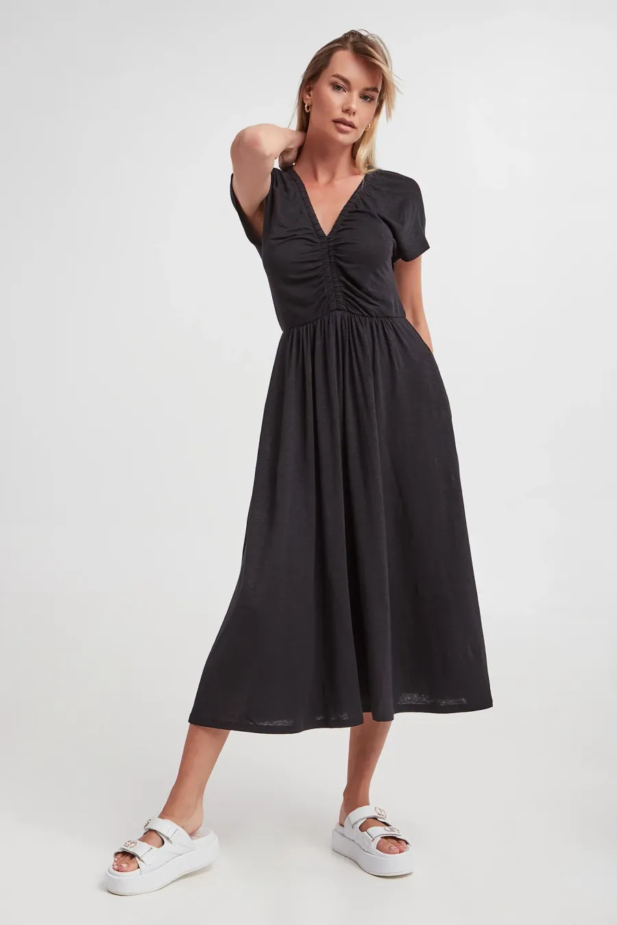 obrazek 1 Sukienka maxi Demetra MAX MARA LEISURE Max Mara Leisure