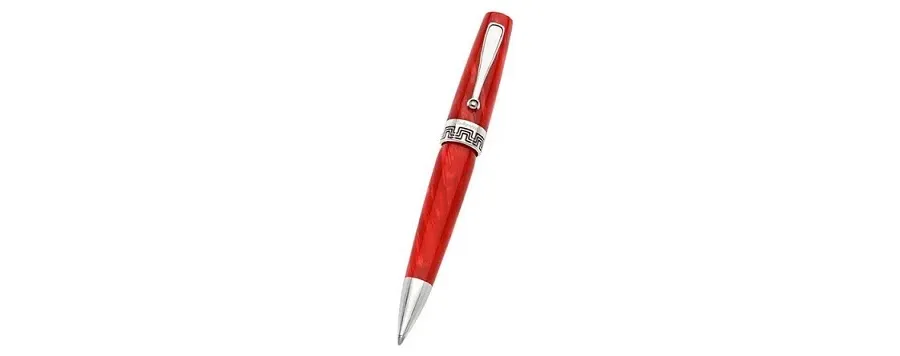 obrazek 1 Miya Ballpoint Pen Czerwony Celluloid Montegrappa