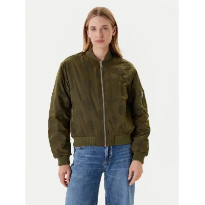 Zdjęcie Guess Kurtka bomber W5YL08 WHDK2 Khaki Regular Fit