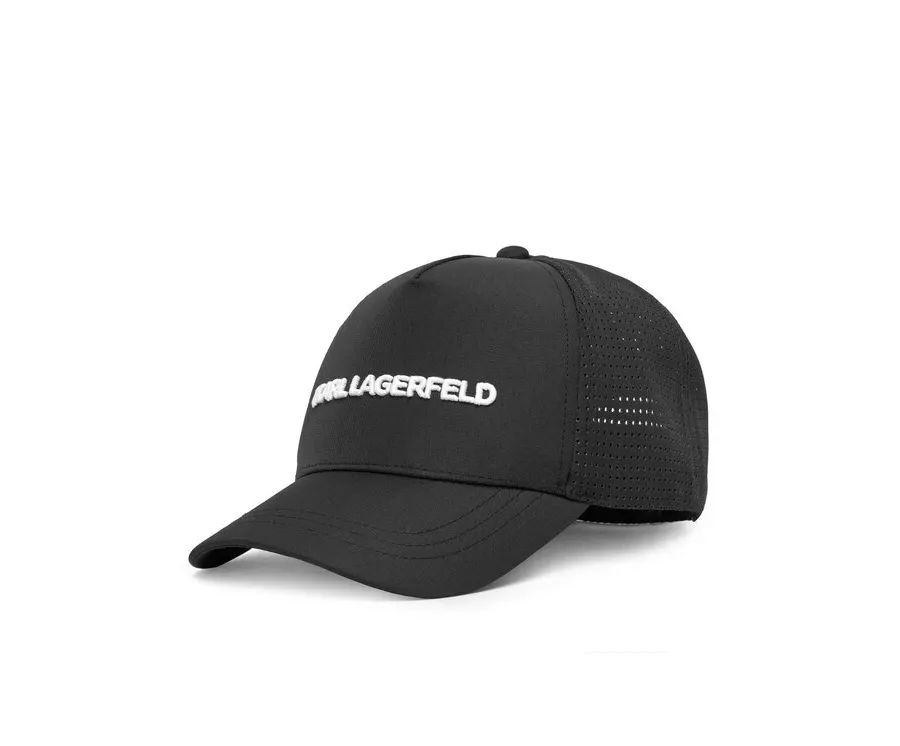 obrazek 1 KARL LAGERFELD Czapka z daszkiem Z30395 Czarny