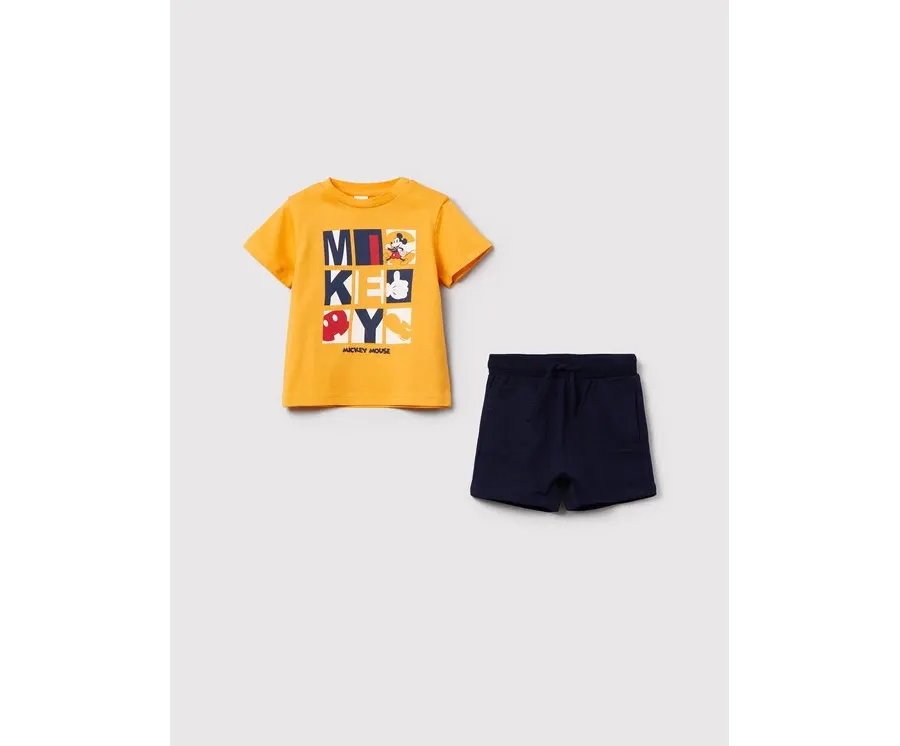 obrazek 1 OVS Komplet t-shirt i spodenki DISNEY 1481190 Kolorowy Regular Fit