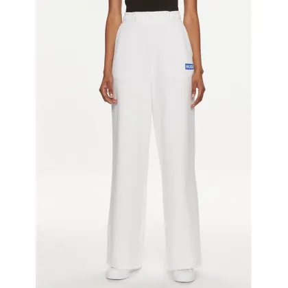 Zdjęcie Hugo Spodnie dresowe Straigh Jogger_B 50515809 Biały Relaxed Fit HUGO