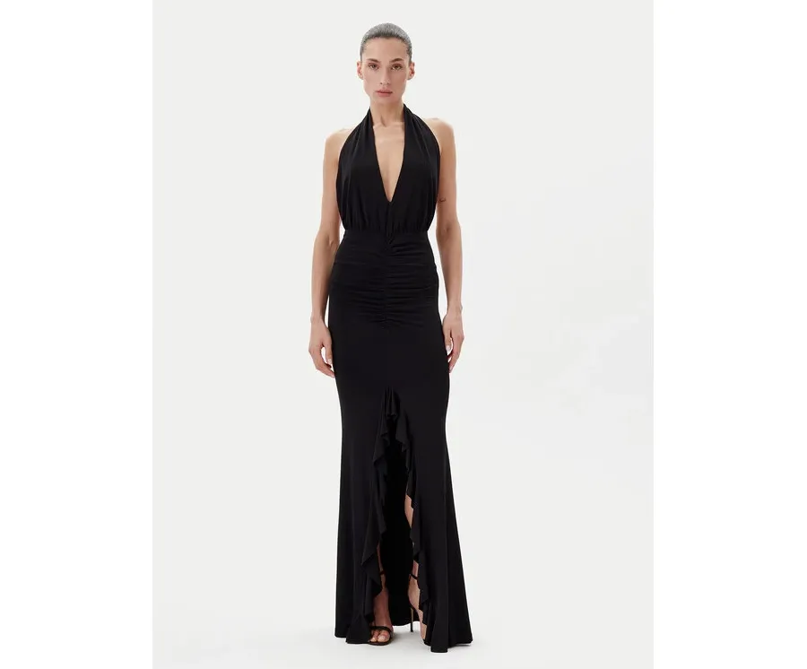 obrazek 1 Eleh Sukienka wieczorowa ESS250194 Czarny Regular Fit