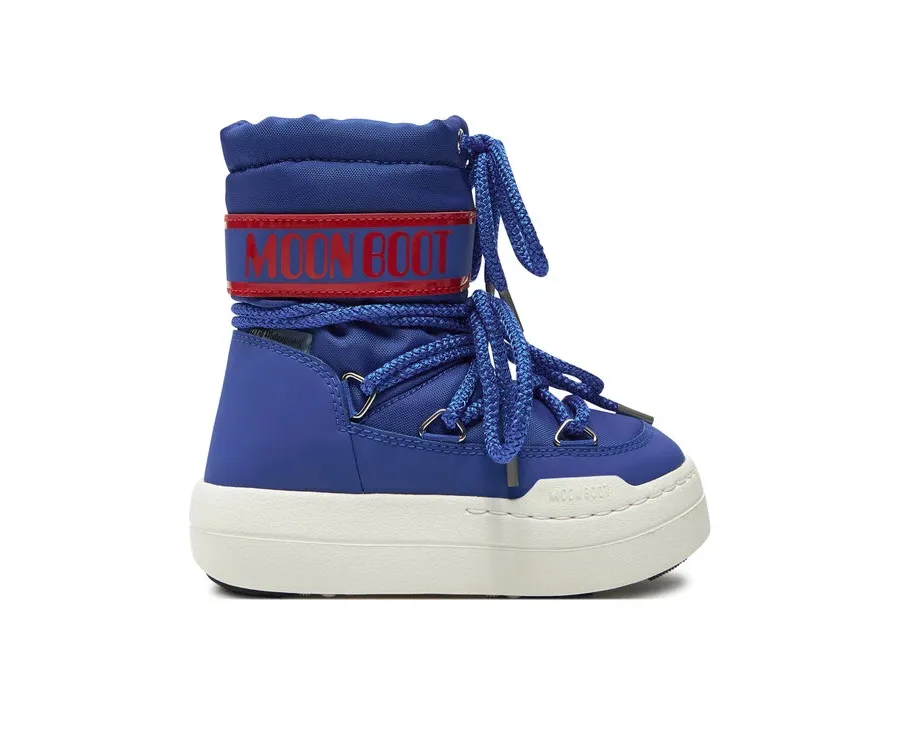 obrazek 1 Moon Boot Śniegowce Junior Park Boot 80D3440020 Niebieski