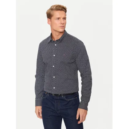 Zdjęcie Tommy Hilfiger Koszula MW0MW36870 Granatowy Slim Fit
