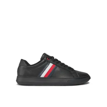 Zdjęcie Tommy Hilfiger Sneakersy Essential Leather Cupsole FM0FM04921 Czarny