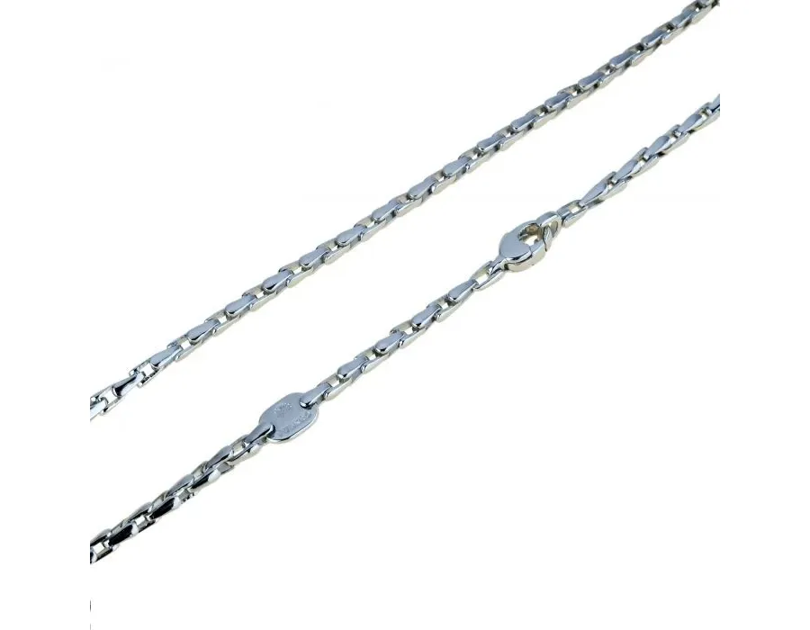 obrazek 1 Męski solidny skręcony łańcuszek o długości 50 cm