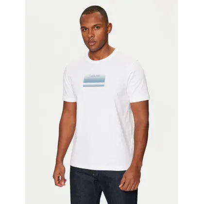 Zdjęcie Calvin Klein T-Shirt K10K113803 Biały Regular Fit