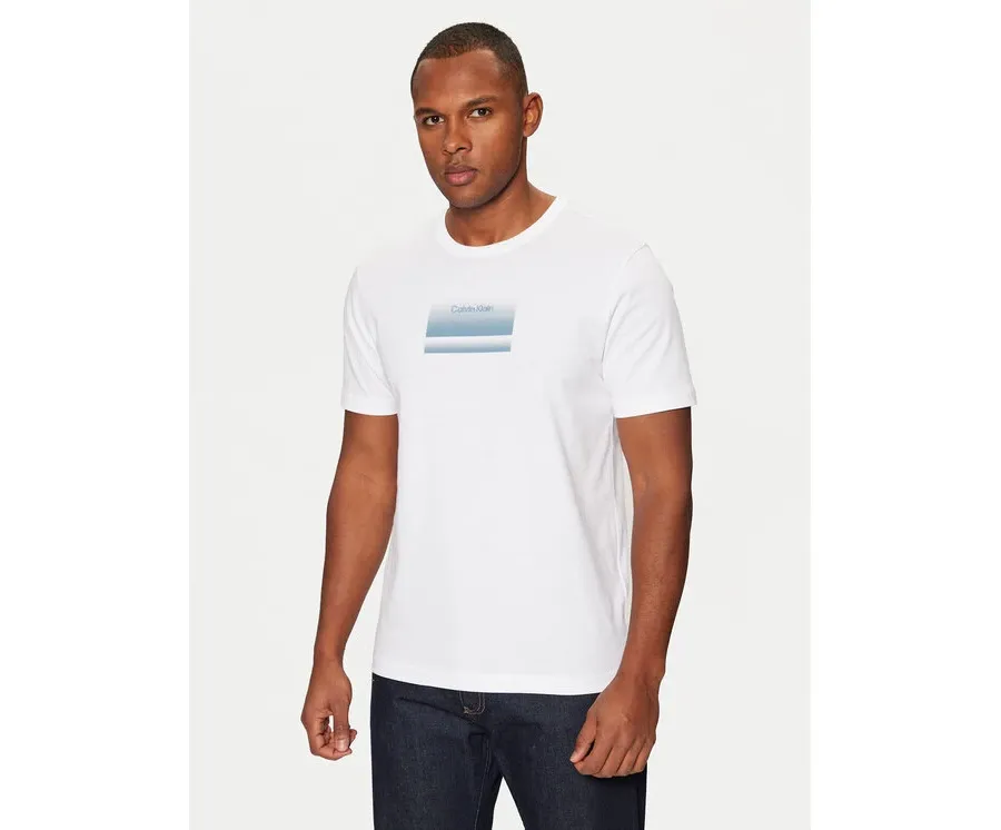 obrazek 1 Calvin Klein T-Shirt K10K113803 Biały Regular Fit