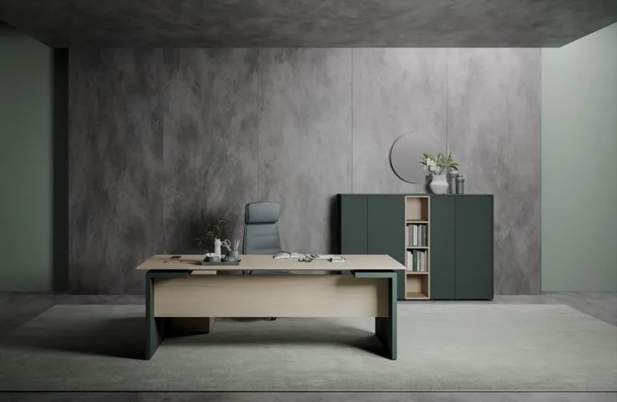 obrazek 13 Minimalistyczne eleganckie biurko dla Dyrektora - Prof