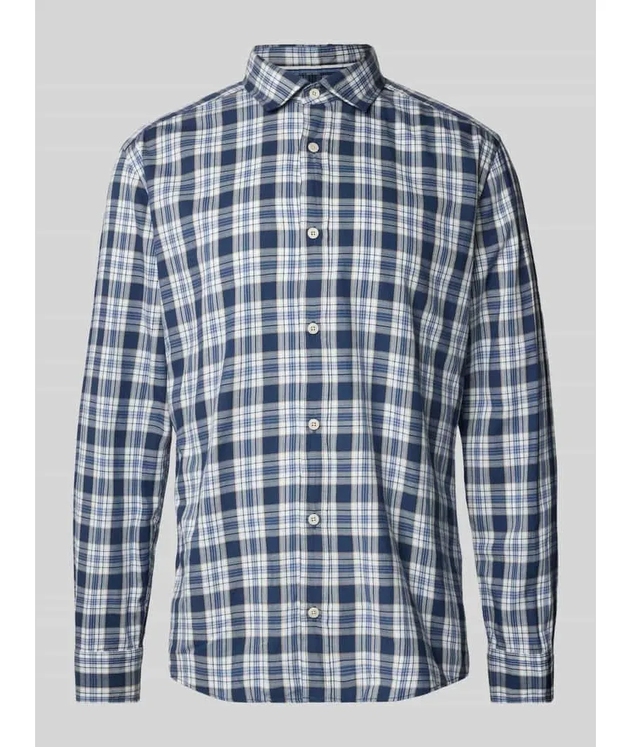 obrazek 1 Koszula casualowa regular fit z kołnierzykiem typu kent