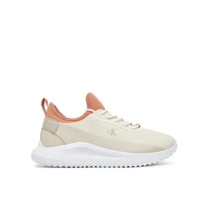 Zdjęcie Calvin Klein Jeans Sneakersy Eva Runner Low Lace Mix In YW0YW01759 Écru