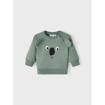 Zdjęcie NAME IT Bluza 13212765 Zielony Regular Fit