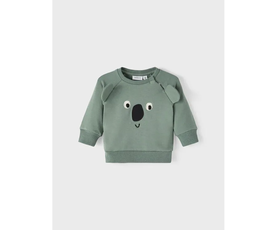obrazek 1 NAME IT Bluza 13212765 Zielony Regular Fit